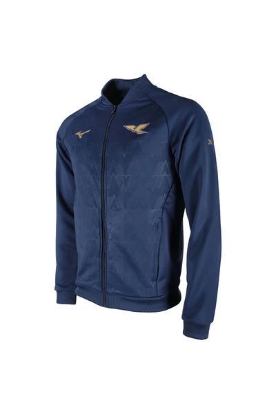 MIZUNO Lazio 125. Year Ceremony Top Men's Sweatshirt Navy Blue