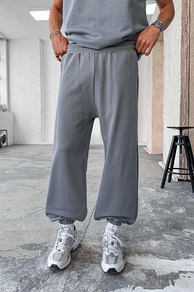 HAFKAGİYİM Φούτερ Smoked Cozy Premium Basic Elastic Leg