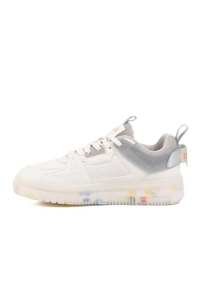 GAMELU Tenis alb cu spumă cu memorie unisex Frey G