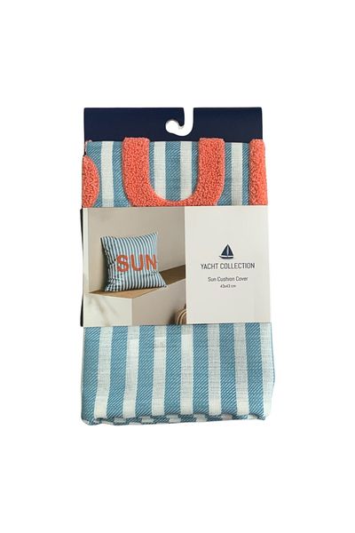 Madame Coco Husa de perna Sun - Albastru - 43x43 cm - Colecția Yacht