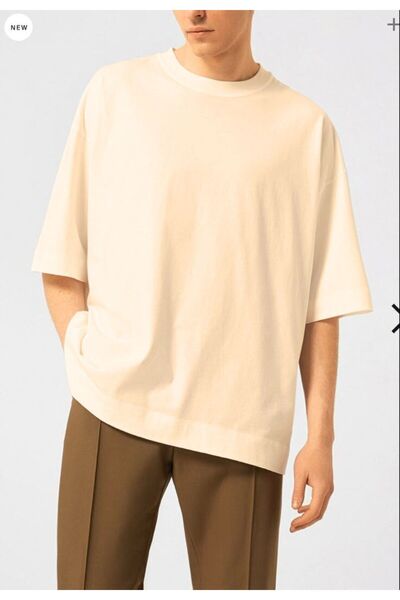 JustBS Men's Large Size Relaxed Fit T-Shirt