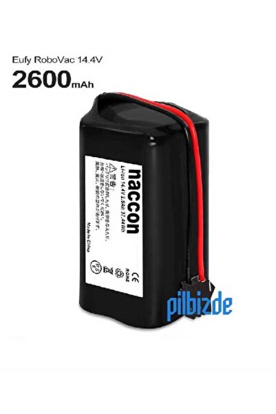 TESLA Robostar T60 Robot Süpürge için 14.8v 2600mAH Li-ion Batarya