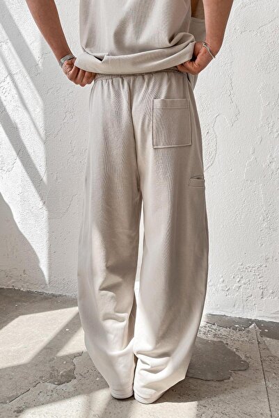 HAFKAGİYİM Stone Cozy Premium Πλισέ Φαρδιά Φούτερ