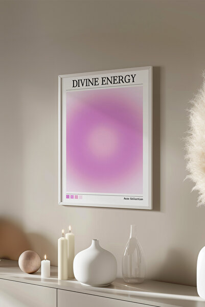 Basquiart Αφίσα της σειράς Aura με λευκό πλαίσιο, Αριθμός πίνακα: 139