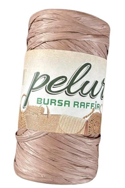 angel çanta aksesuar Αξεσουάρ Angel Bag Bursa Raffia Light Mink Χρώμα 150 γρ