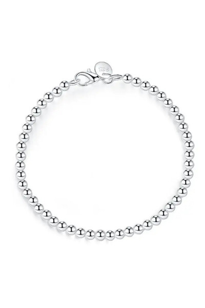 delis Βραχιόλι από ασήμι 925, Jw1021, Κλασικό μοντέλο, Επιπλατινωμένο με ρόδιο