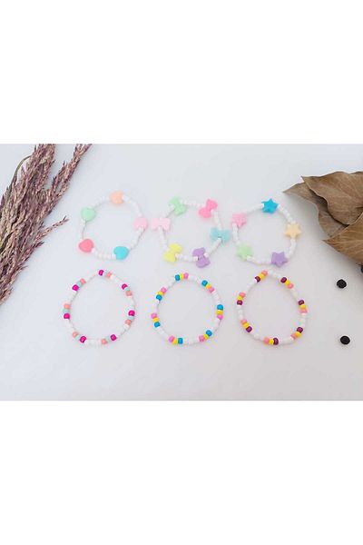 REN AKSESUAR Girl's Bracelet Set 6 Pieces