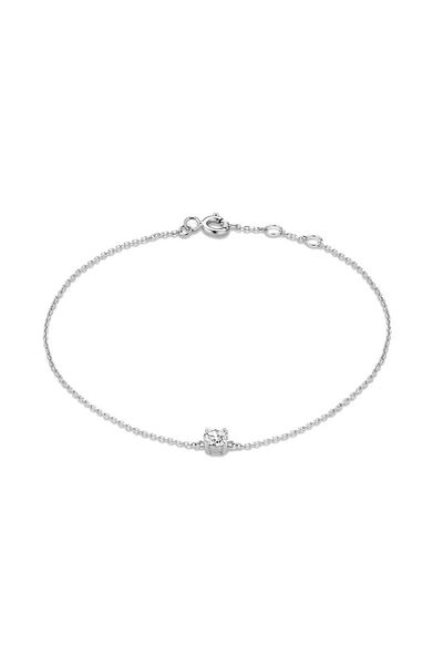 delis Bratara Argint 925, Jw1084, Model Zirconiu, Placata Cu Rodiu