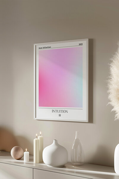 Basquiart Poster cu ramă albă din seria Aura, numărul picturii: 189