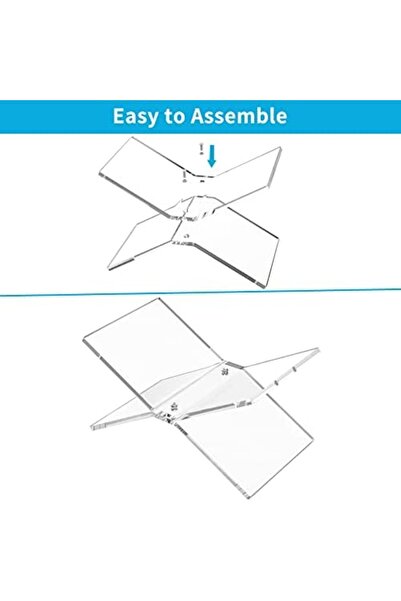 Generic Acrylic Book Holder, Clear Stand For Cookbooks, Textbooks, Magazines, And Bibles