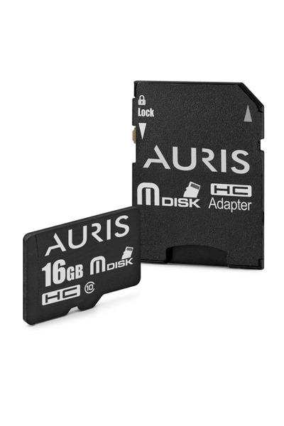 Auris 16 Gb Micro Sd Memory Card Adapter Included
