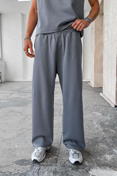HAFKAGİYİM Smoked Cozy Premium Basic φαρδιά αθλητική φόρμα