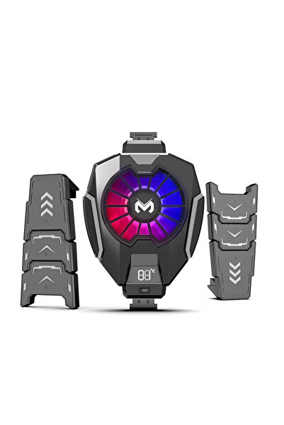 İMEXTECH DL05 Tablet Radyatörlü Soğutucu Fan Yarı İletken Kablolu Göstergeli DL05 Memo RGB Tablet Fanı