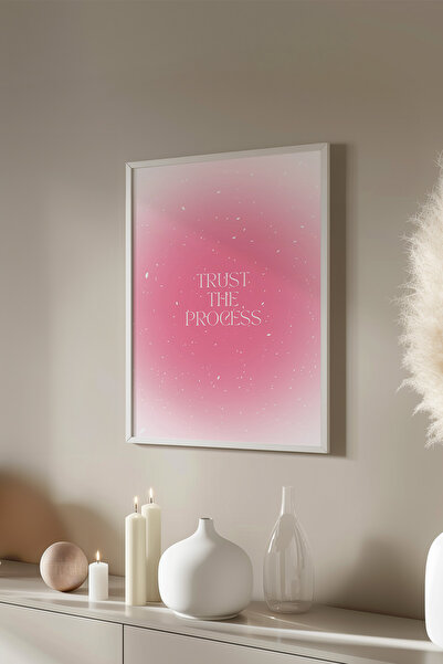 Basquiart Αφίσα της σειράς Aura με λευκό πλαίσιο, Αριθμός πίνακα: 104