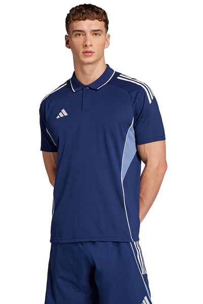 adidas Ανδρικό μπλουζάκι πόλο Navy Blue Tiro 25 Competition JY1811