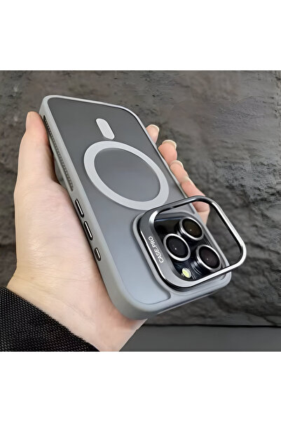 HYPERSOFT Iphone 13 Pro (6.1 inç) Uyumlu Stantlı Mat Görünüm Case Pro Renkli ...