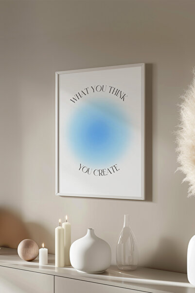 Basquiart Αφίσα της σειράς Aura με λευκό πλαίσιο, Αριθμός πίνακα: 149