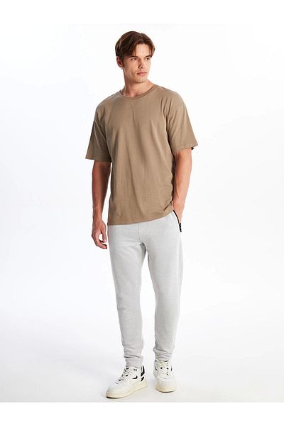 LC Waikiki Ανδρικό αθλητικό παντελόνι LCW Casual GREY Slim Fit Jogger