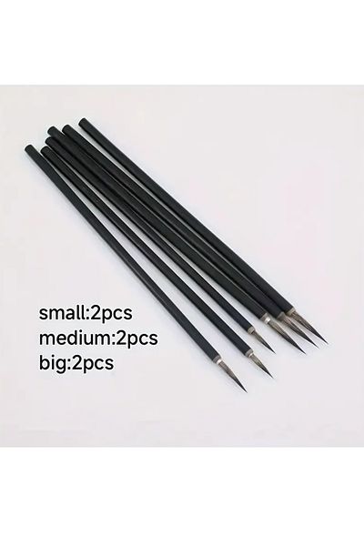 hobi market art Chinese Calligraphy Writing Brush Set of 6