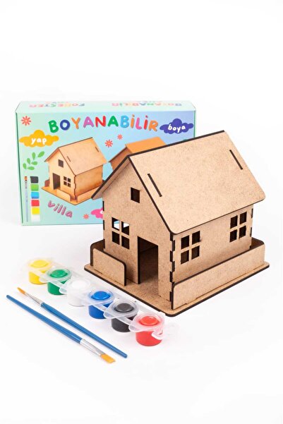 Forester Toys Ahşap Boyanabilir Villa