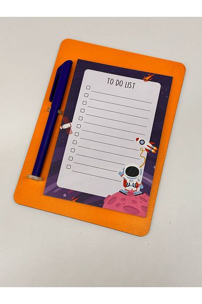 Bymiel Magnetic Note Holder Set Organizer (Magnetic with Pen)