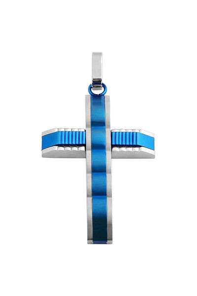 SIC MODA Stainless Steel Cross Pendant 3521