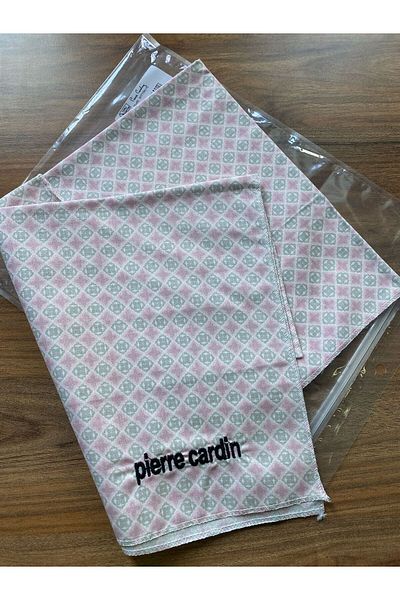 Pierre Cardin بطانية من القطن الممشط للأطفال مقاس 75 × 85 منقوشة للجنسين