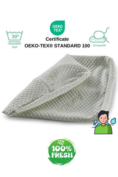 Rudu Husă de pernă Breathe Easy cu mentol, cu două fețe, Visco Visko 51x41x13...