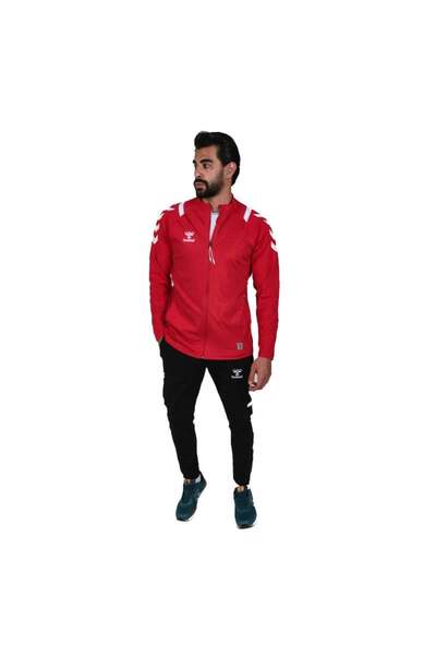 hummel Kırmızı Fream Erkek Kırmızı Eşofman Üstü 9222193658