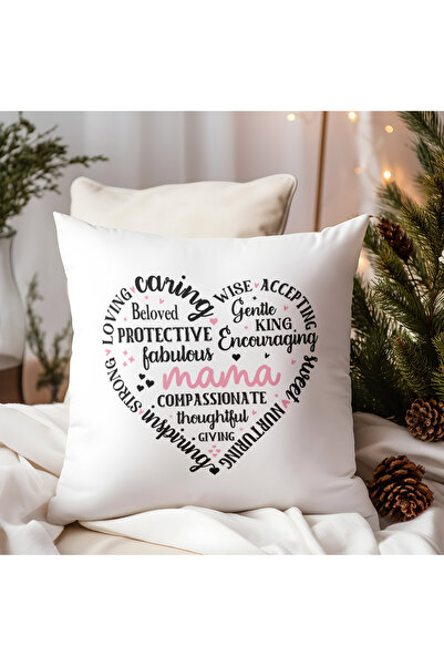 qoeuyl boutique Srce u obliku mame Štampano Poklon za Dan majki Punjenje od v...