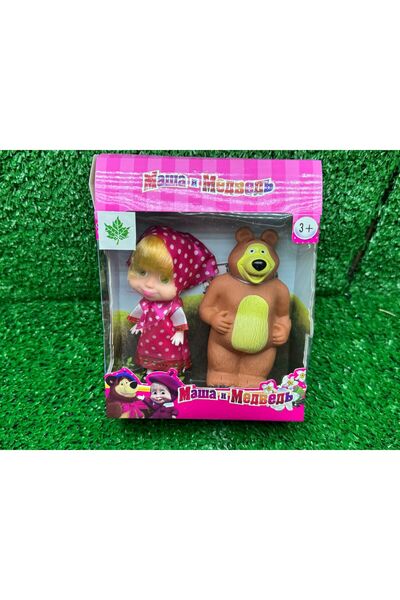 ydn 2'li Karakter Figür Koca Ayı Ve Maşa 9 cm