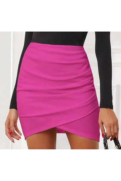 MAROVOAY Drape Detailed Miniskirt