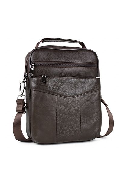 PFY Geanta Barbati, Eduard Gt957, Piele Naturala, Model Maro Inchis