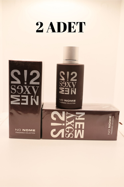 NO NOME 212 Sexy Men Erkek Parfümü 100 ml Edt 2 (İKİ) Adet