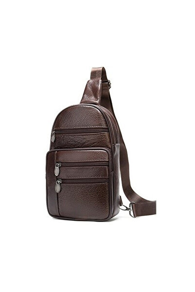 PFY Geanta Barbati, Robert Gt1347, Piele Naturala, Model Maro Inchis