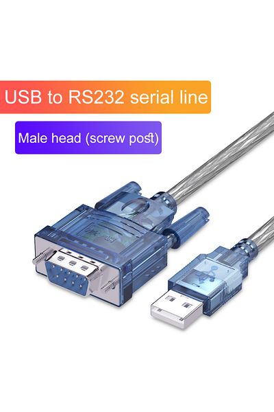 Choice كابل ستايلا USB إلى Rs232 بطول مترين، منفذ Db9 تسلسلي، محول PDA 9 سنون Db9 لأجهزة الكمبيوتر PLC