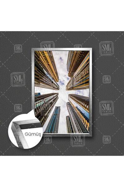 SML TABLO Gold Gökdelenler İnşaat Şehir City İnşaat Mühendisi Ofis Çerçeveli ...