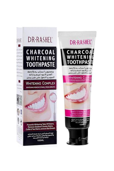 RASHEL Activated Charcoal Whitening Toothpaste Oral Care