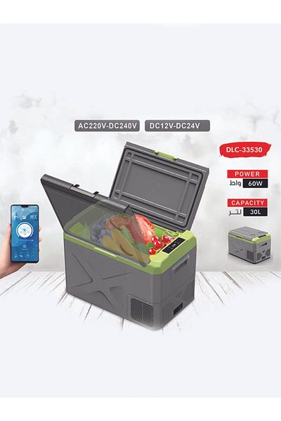 DLC Smart Car Refrigerator Freezer with Mobile App Control