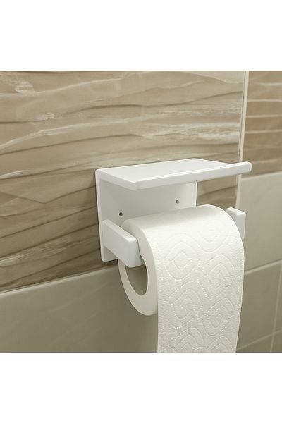 DorukForm Toilet Paper Hanger with Stand 3D Printing