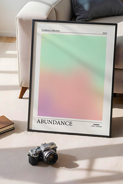 Basquiart Poster cu ramă neagră din seria Aura, numărul picturii: 36