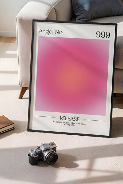 Basquiart Poster cu ramă neagră din seria Aura, numărul tabloului: 13