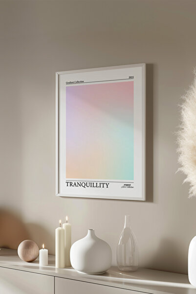 Basquiart Poster cu ramă albă din seria Aura, numărul tabloului: 42