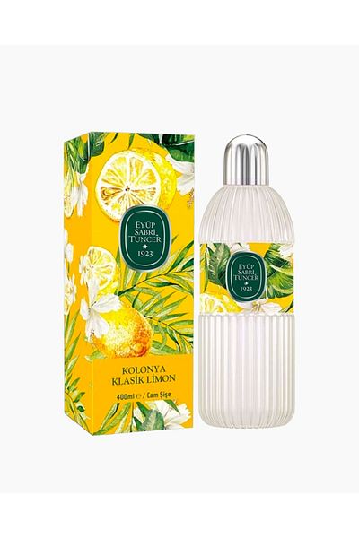 Eyüp Sabri Tuncer Classic Lemon Cologne 400 ML Glass Bottle