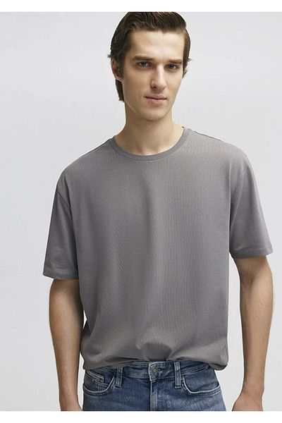 Mavi Ανδρικό γκρι M0610136-80618 Crew Neck T-Shirt