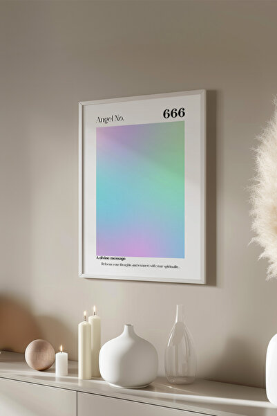 Basquiart Poster cu ramă albă din seria Aura, Nr. tablou: 72