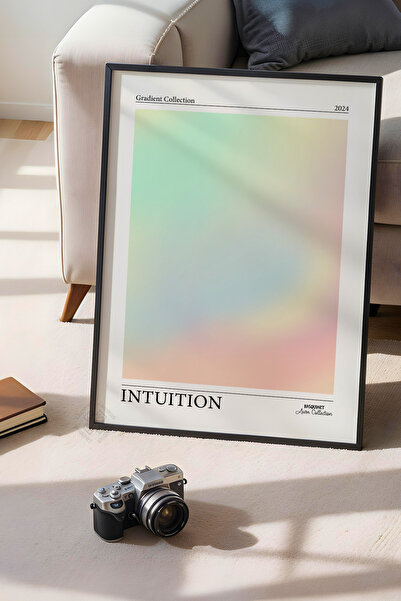 Basquiart Poster cu ramă neagră din seria Aura, numărul tabloului: 41