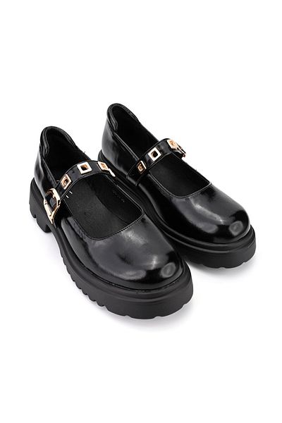 Tmall Women's Casual Shoes, Made Of Eco-leather, P1285, Black