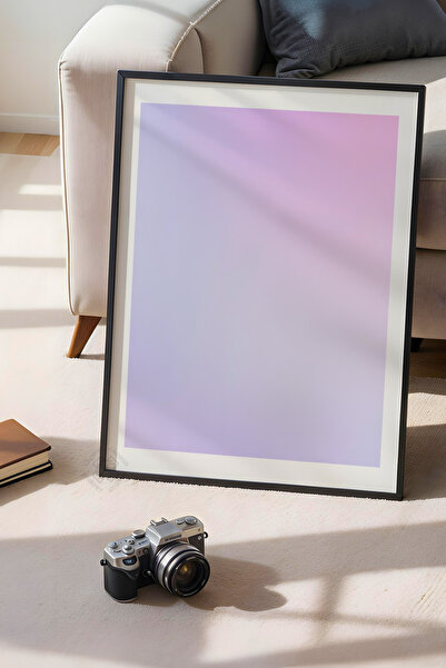 Basquiart Poster cu ramă neagră din seria Aura, numărul picturii: 24