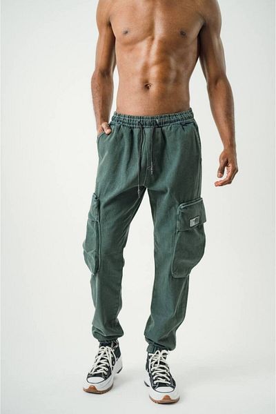 DENİKK TREND SPECIAL DESIGN ΤΑΝΙΜΟ ΠΑΝΤΕΛΟΝΙ JOGGER ΤΑΝΙΜΟ ΜΕ ΤΣΕΠΕΣ ΚΑΡΓΟ- 🔥 Παντελόνι Jogger Cargo Pocket